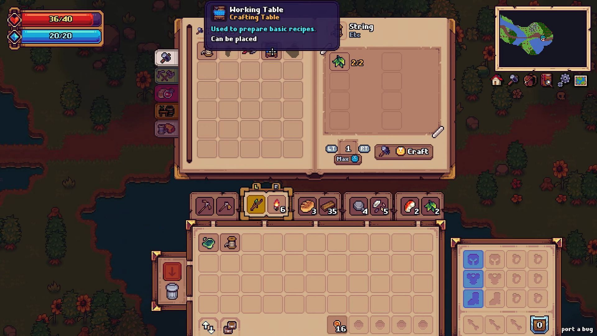 Working table in Tinkerlands (Image via HypeTrain Digital)